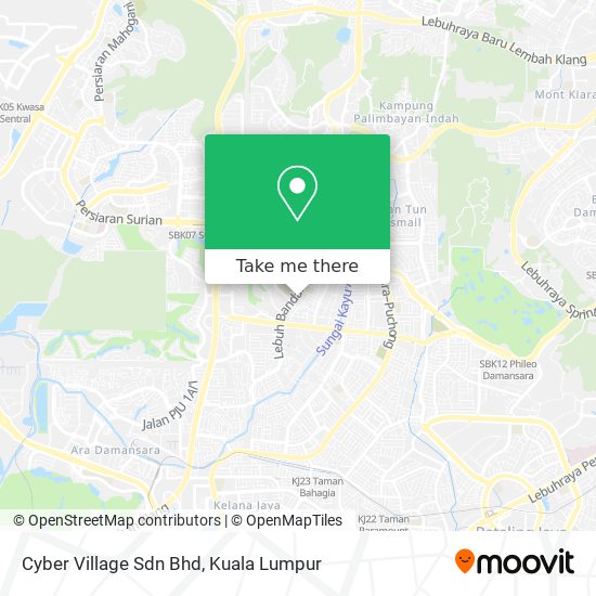 Cyber Village Sdn Bhd map
