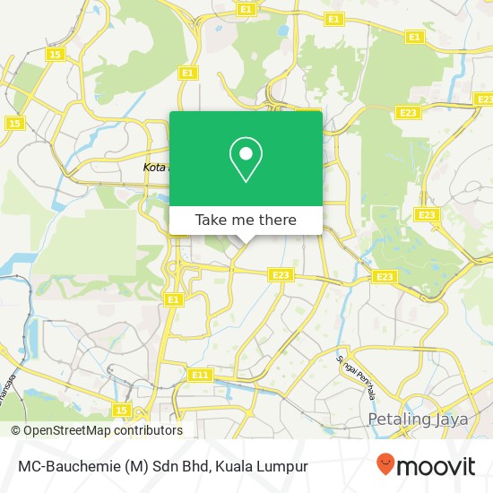 Peta MC-Bauchemie (M) Sdn Bhd
