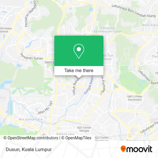 Dusun map