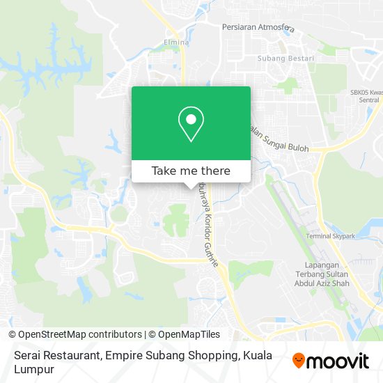 Peta Serai Restaurant, Empire Subang Shopping
