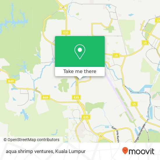 aqua shrimp ventures map