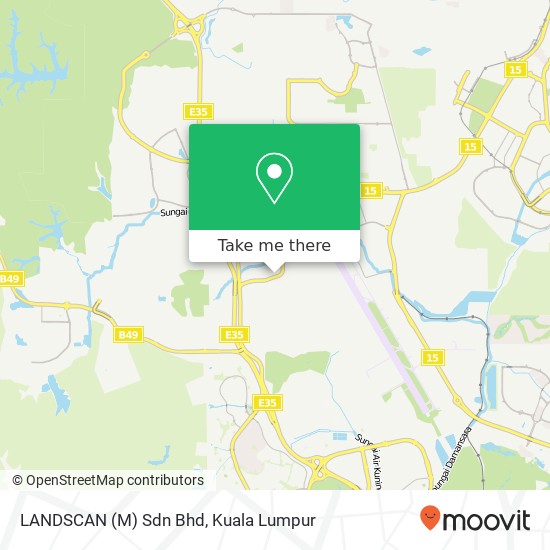 LANDSCAN (M) Sdn Bhd map