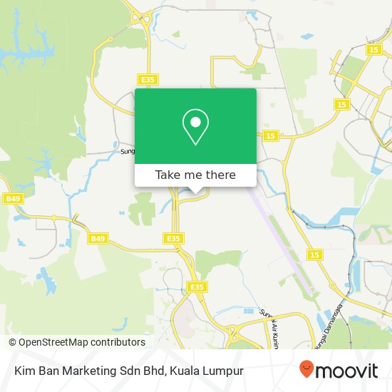 Kim Ban Marketing Sdn Bhd map