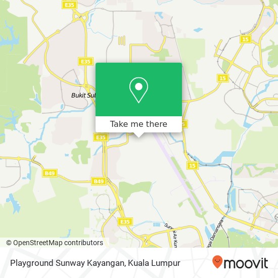 Playground Sunway Kayangan map