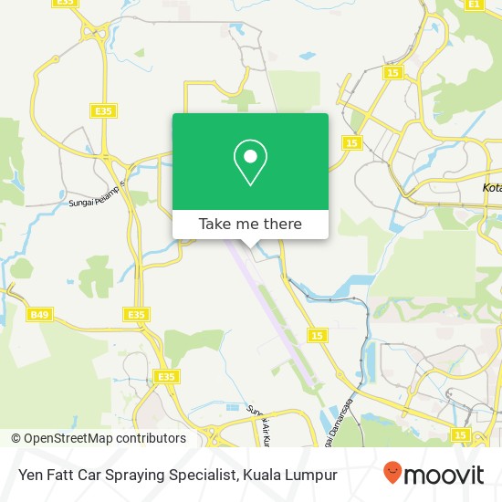 Yen Fatt Car Spraying Specialist map