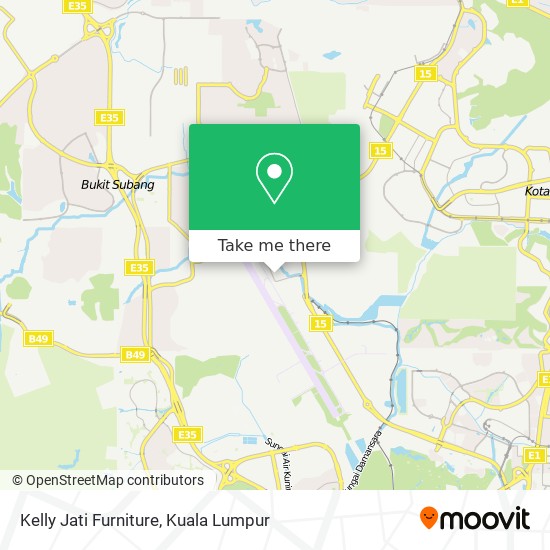 Kelly Jati Furniture map