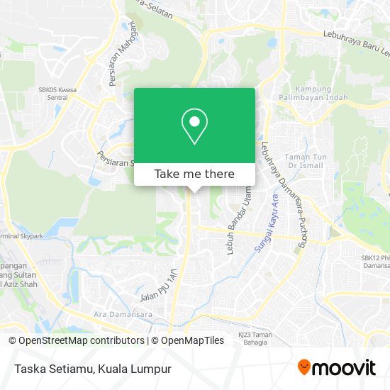 Taska Setiamu map