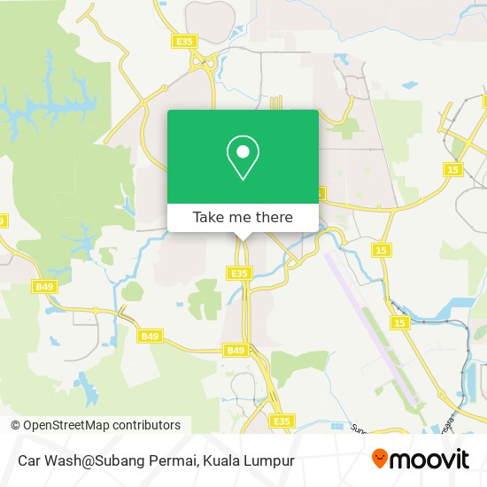 Car Wash@Subang Permai map