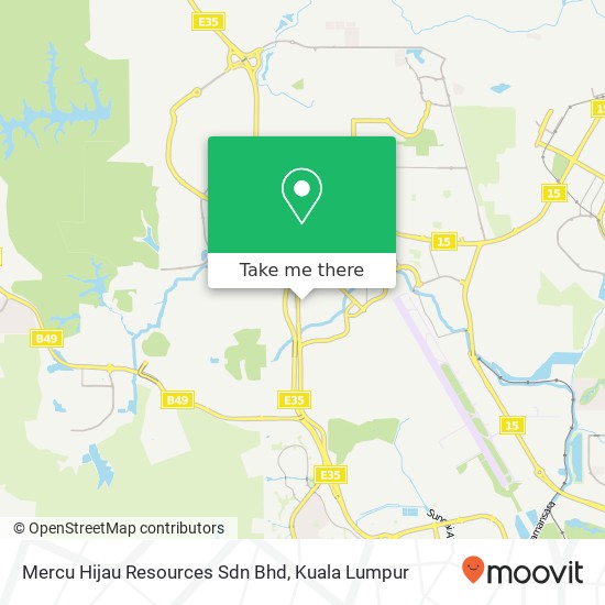 Mercu Hijau Resources Sdn Bhd map