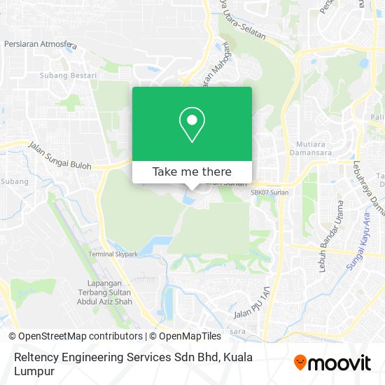 Peta Reltency Engineering Services Sdn Bhd