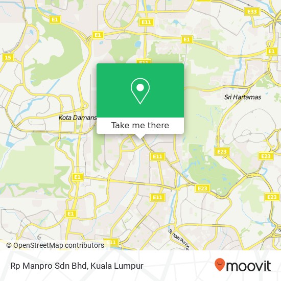 Peta Rp Manpro Sdn Bhd