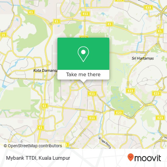 Mybank TTDI map