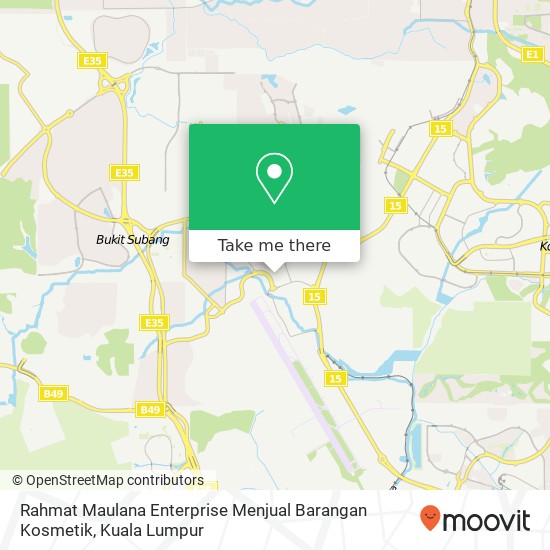 Rahmat Maulana Enterprise Menjual Barangan Kosmetik map