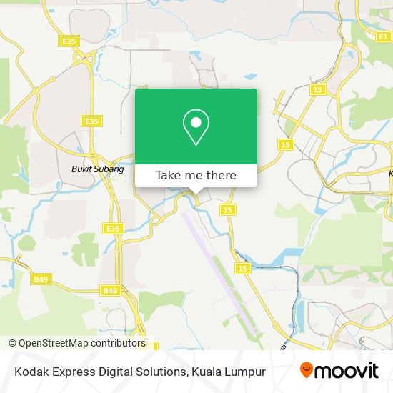 Kodak Express Digital Solutions map