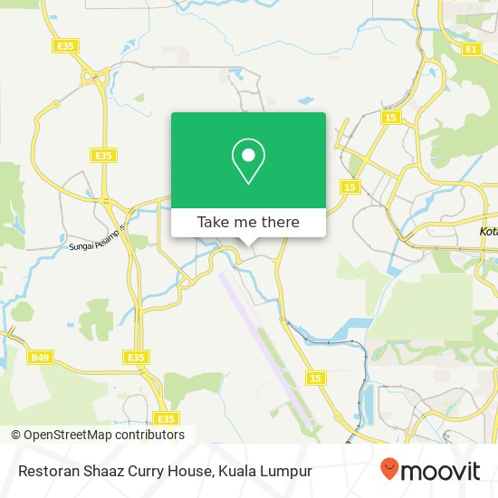 Restoran Shaaz Curry House map