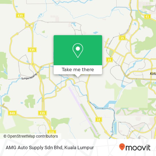 Peta AMG Auto Supply Sdn Bhd