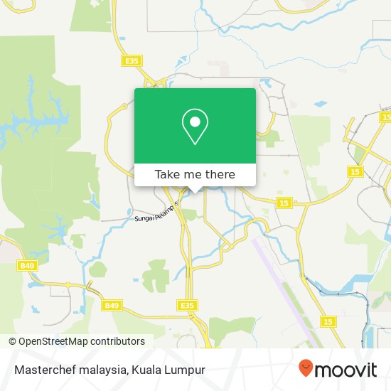 Masterchef malaysia map