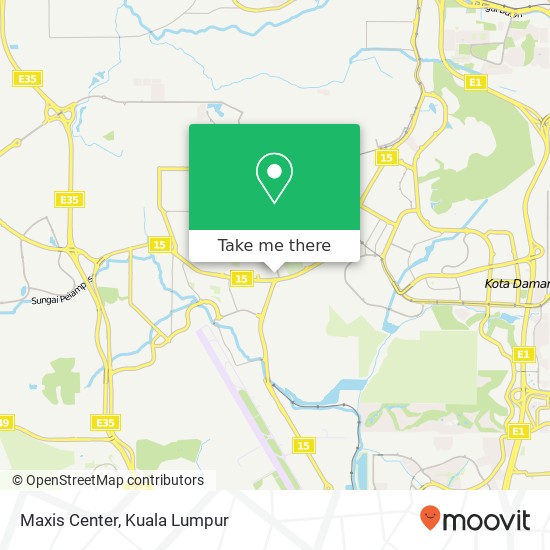 Maxis Center map