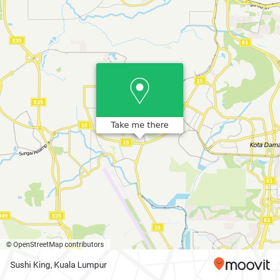 Sushi King map