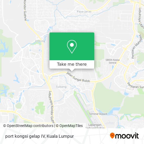 Peta port kongsi gelap IV