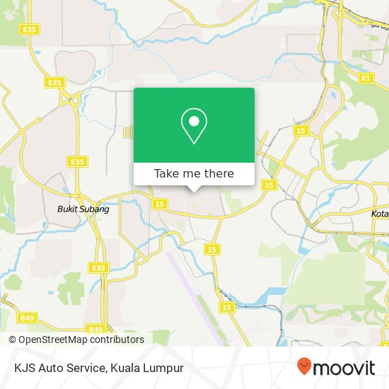 KJS Auto Service map