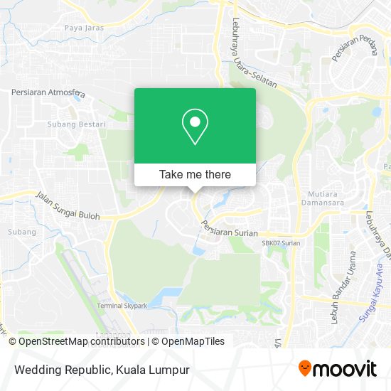 Wedding Republic map