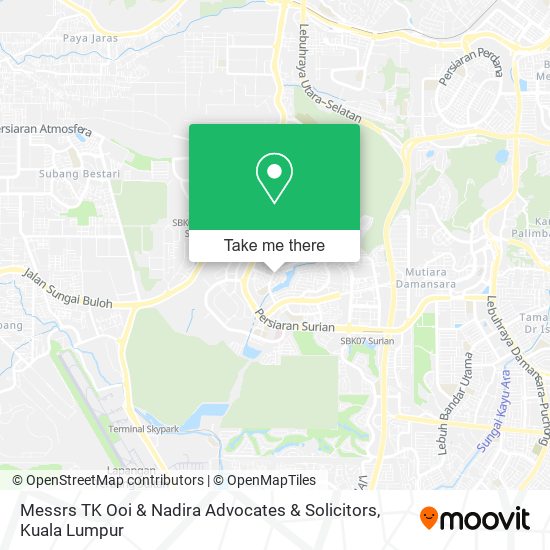 Messrs TK Ooi & Nadira Advocates & Solicitors map