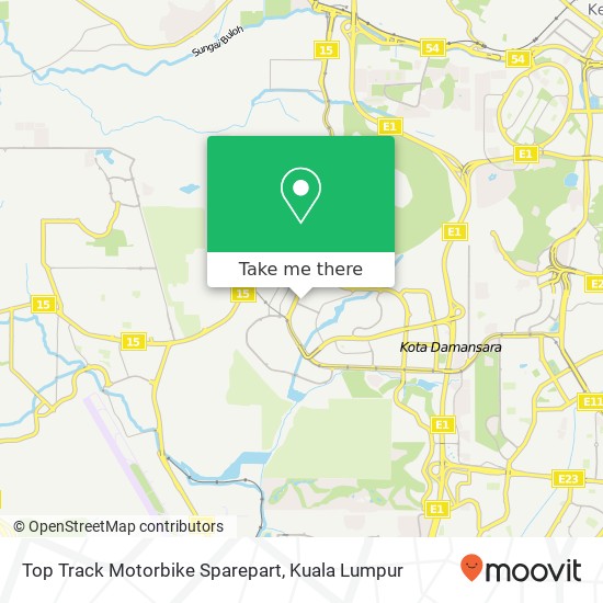 Top Track Motorbike Sparepart map