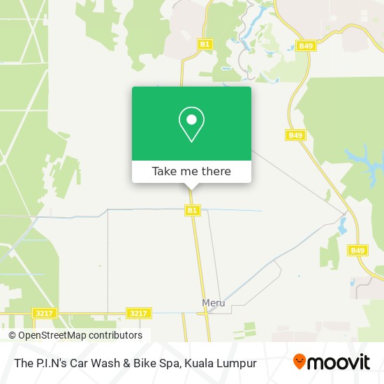 The P.I.N's Car Wash & Bike Spa map