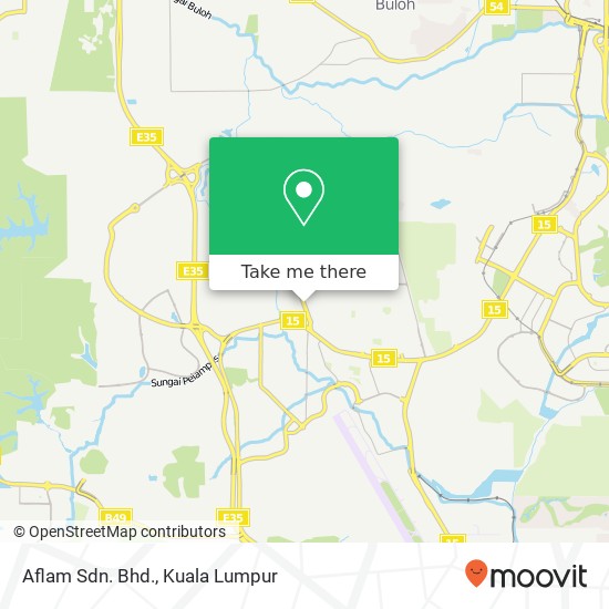 Aflam Sdn. Bhd. map