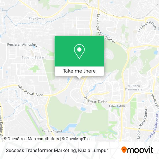 Success Transformer Marketing map