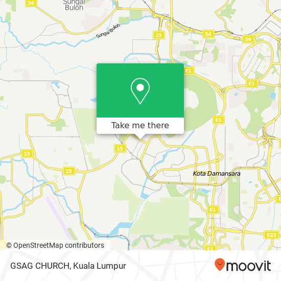 GSAG CHURCH map