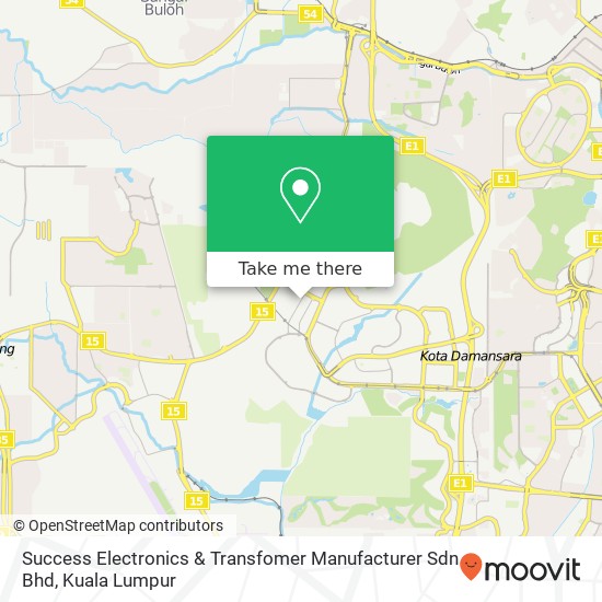Success Electronics & Transfomer Manufacturer Sdn Bhd map
