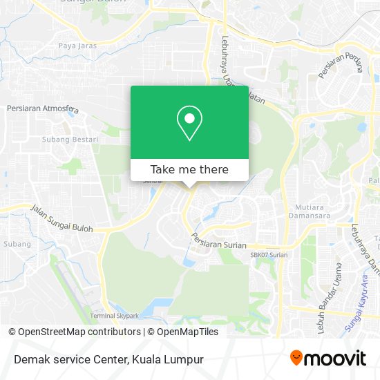 Demak service Center map