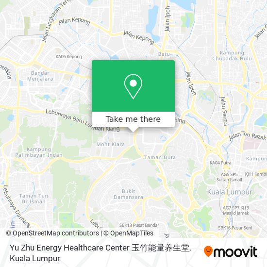 Yu Zhu Energy Healthcare Center 玉竹能量养生堂 map