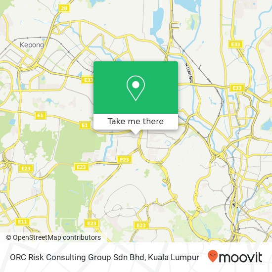 ORC Risk Consulting Group Sdn Bhd map