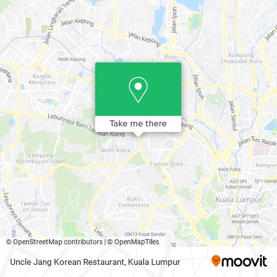 Uncle Jang Korean Restaurant map