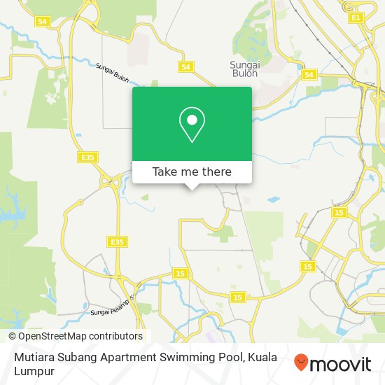 Mutiara Subang Apartment Swimming Pool map