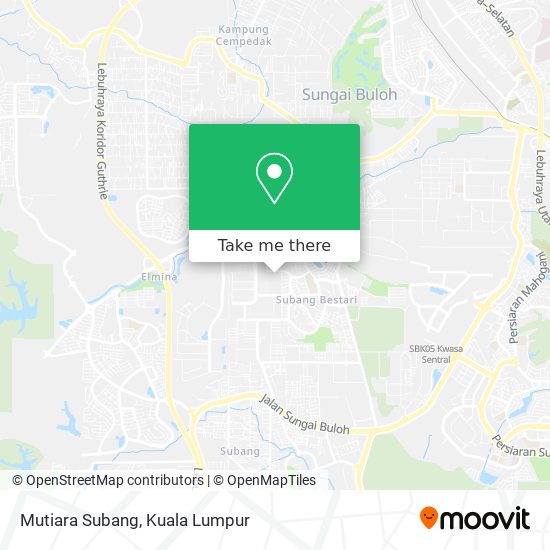 Peta Mutiara Subang