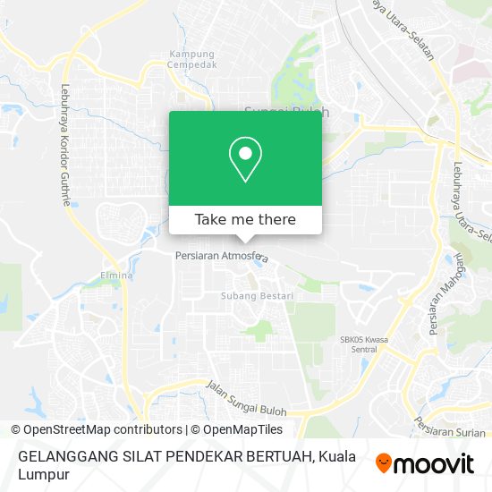 GELANGGANG SILAT PENDEKAR BERTUAH map
