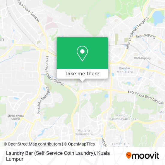 Laundry Bar (Self-Service Coin Laundry) map