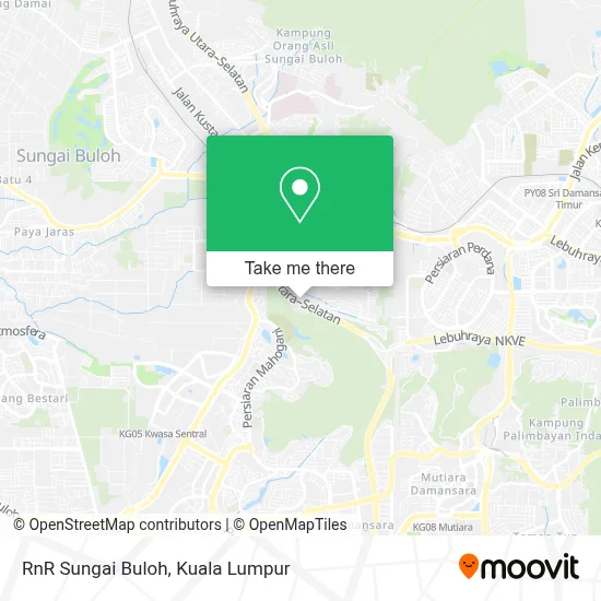 RnR Sungai Buloh map
