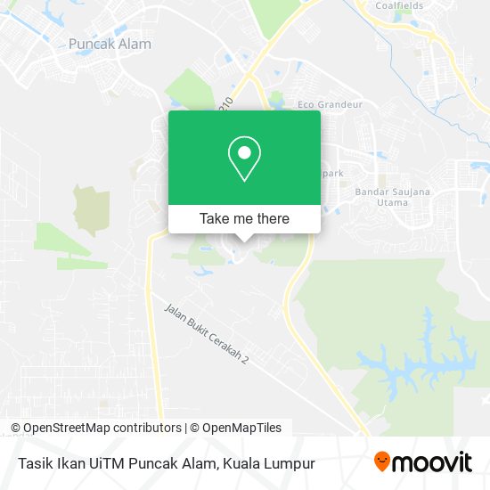 Tasik Ikan UiTM Puncak Alam map