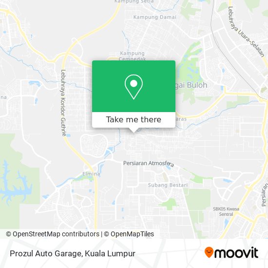 Prozul Auto Garage map