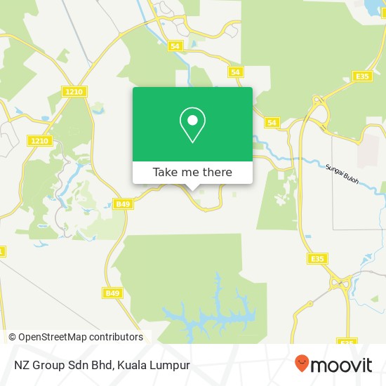 NZ Group Sdn Bhd map