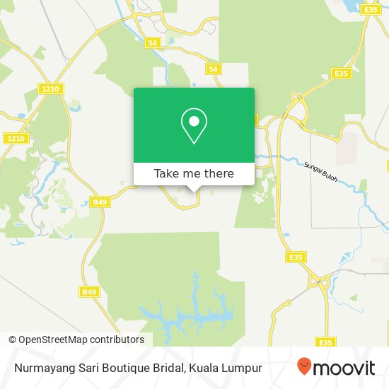 Peta Nurmayang Sari Boutique Bridal