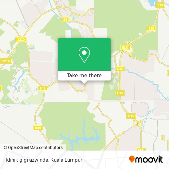 klinik gigi azwinda map