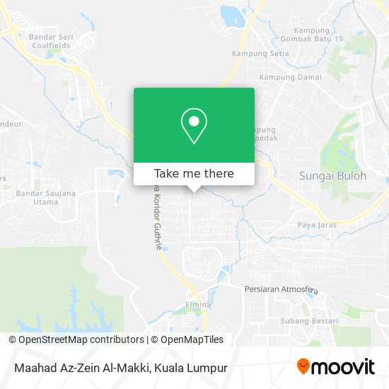 Maahad Az-Zein Al-Makki map
