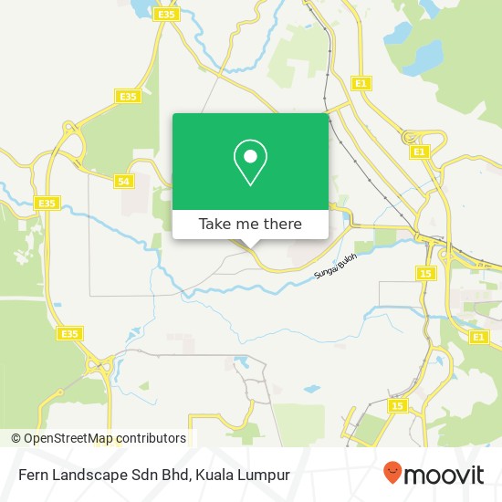 Fern Landscape Sdn Bhd map