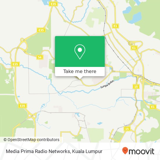 Media Prima Radio Networks map